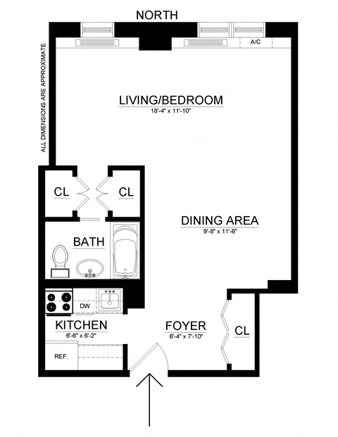 320 East 58th Street Studio-3 Beds Apartment for Rent - Photo Gallery 16